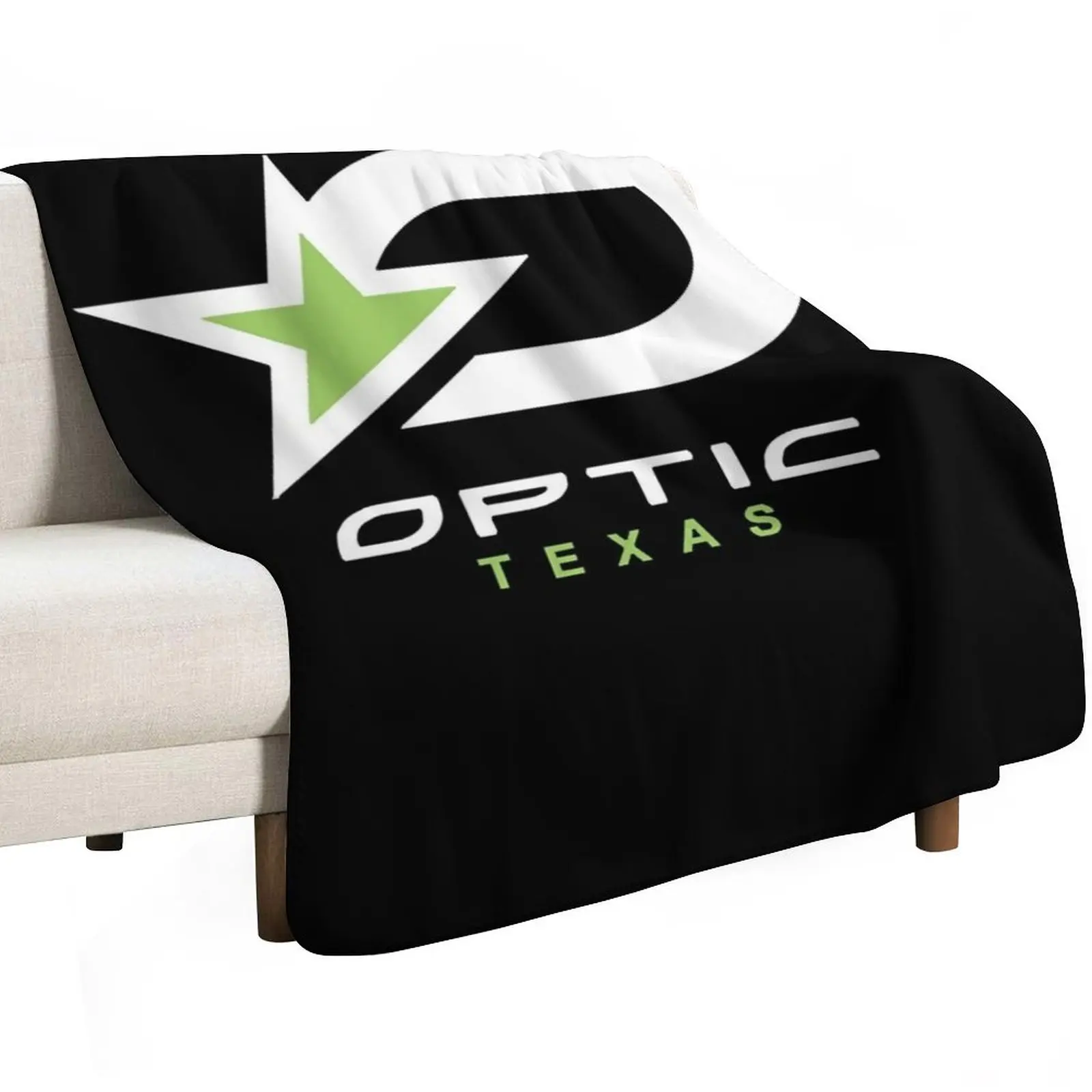 OpTic Texas Merch Shirt Essential Throw Blanket Foldable Soft Warm Blanket for Outdoor Use