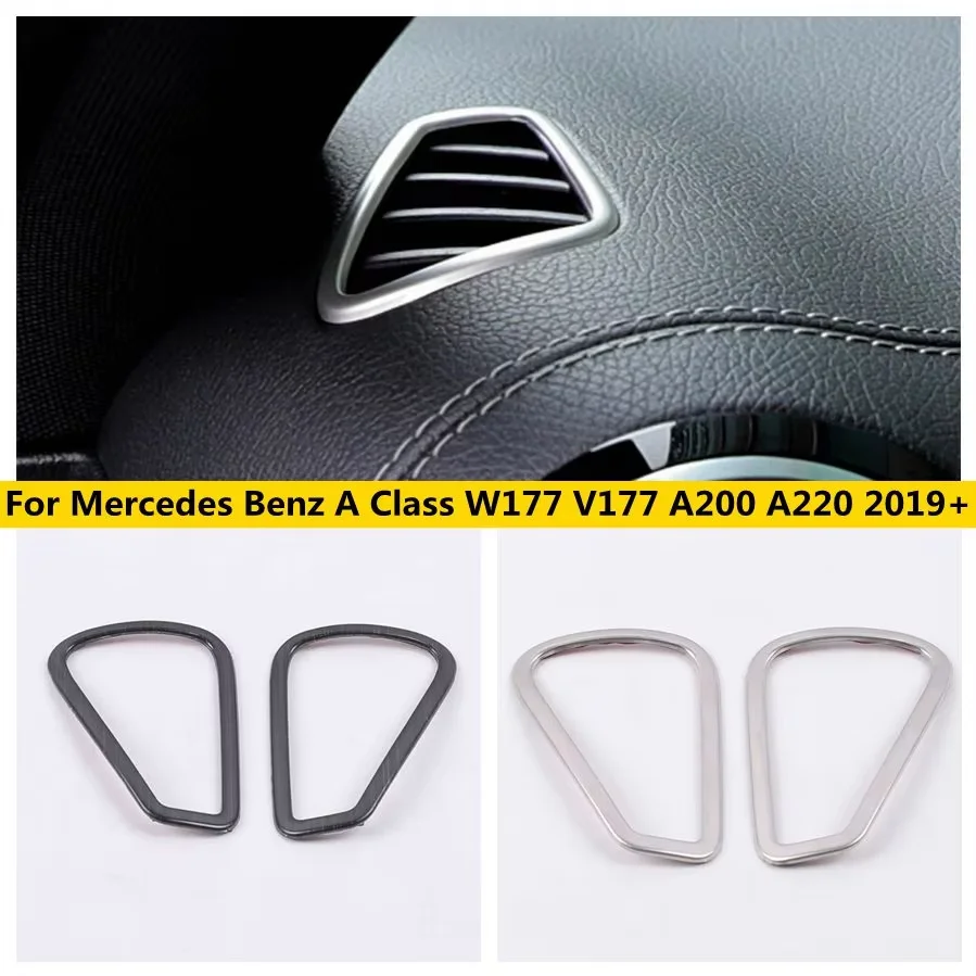 

Dashboard Air Conditioning Outlet AC Vent Decoration Frame Cover Trim For Mercedes Benz A Class W177 V177 A200 A220 2019 - 2023