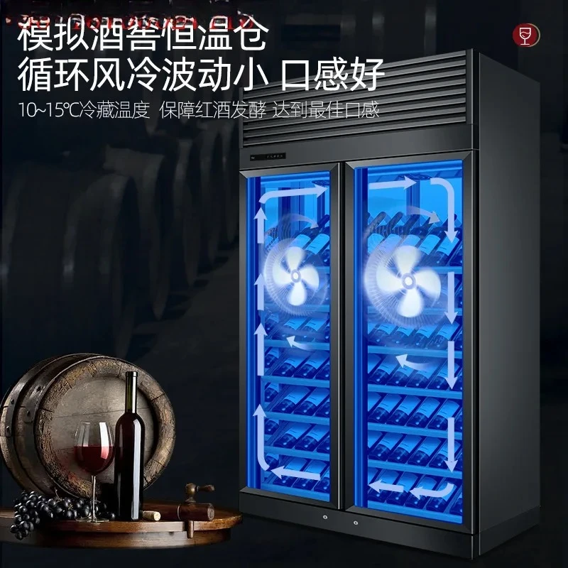 B Commercial wine display cabinet Intelligent thermostat cabinet celebrity wine cabinet Bar cigar