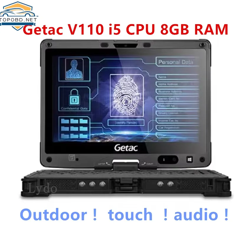

Б/у ноутбук Getac V110 i5 4300U 8 ГБ Ram Tough Screen Быстрое скоростное зарядное устройство для планшетного ПК для инструмента автоматической диагностики alldata softwa