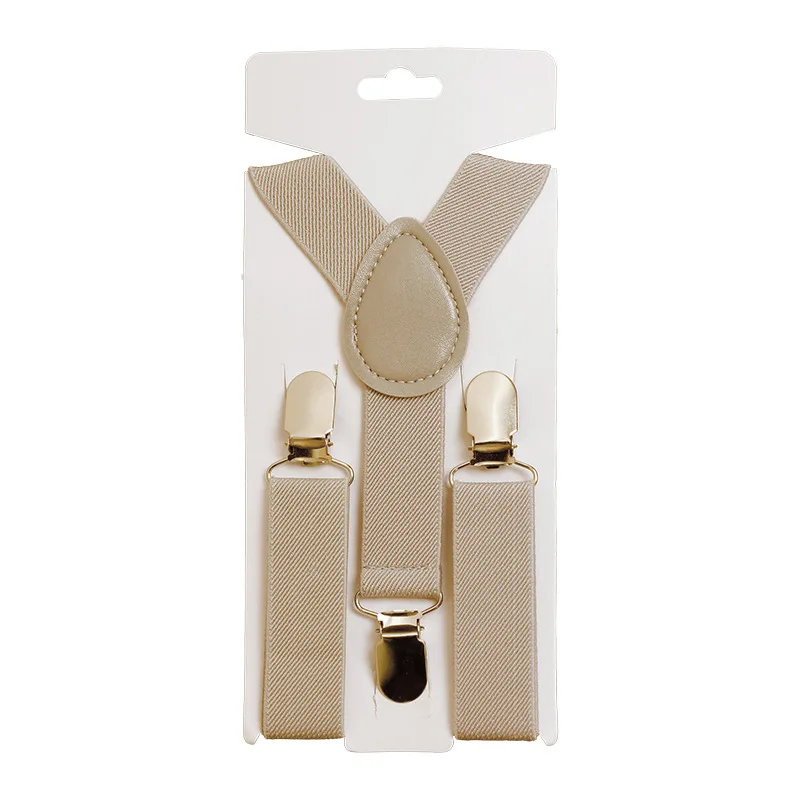 Suspensórios infantis de alta elasticidade – design antiderrapante com 3 clipes |   Suporte para shorts/calças |   Fixadores de roupa infantil duráveis