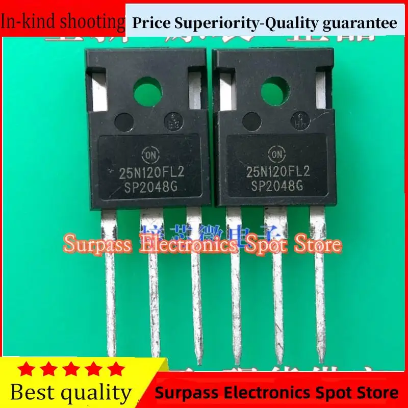 

10PCS-100PCS NGTB25N120FL2WG 25N120FL2 TO-3P 1200V/25A Price Superiority-Quality guarantee