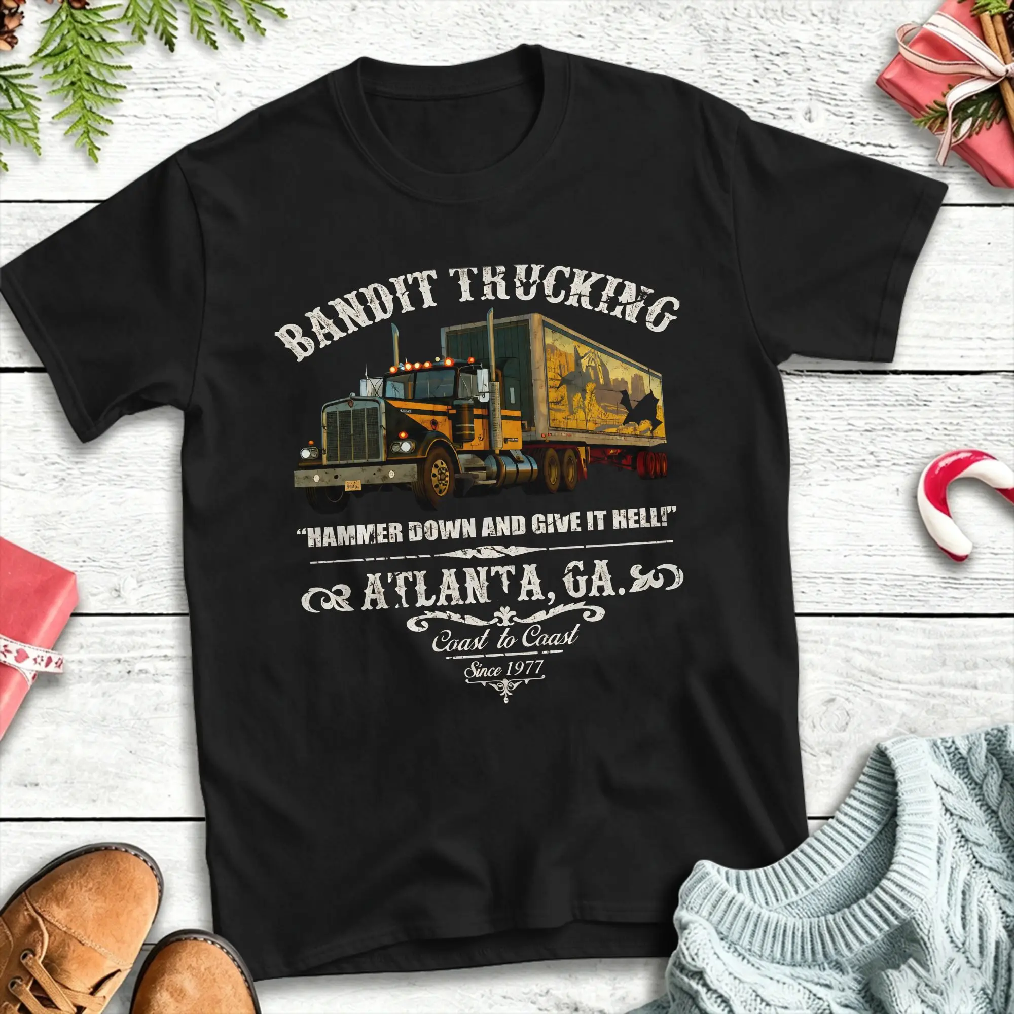 Men Women's T Shirt Smokey and The Bandit  T Shirts Fashion  Summer Tees Y2K Retro Cotton Tops Birthday Present