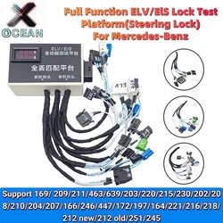 ELV EIS Gateway Lock Test Platform For Mercedes for Benz Steering Lock Dashboard Maintenance Test Platform for VVDI Programmer