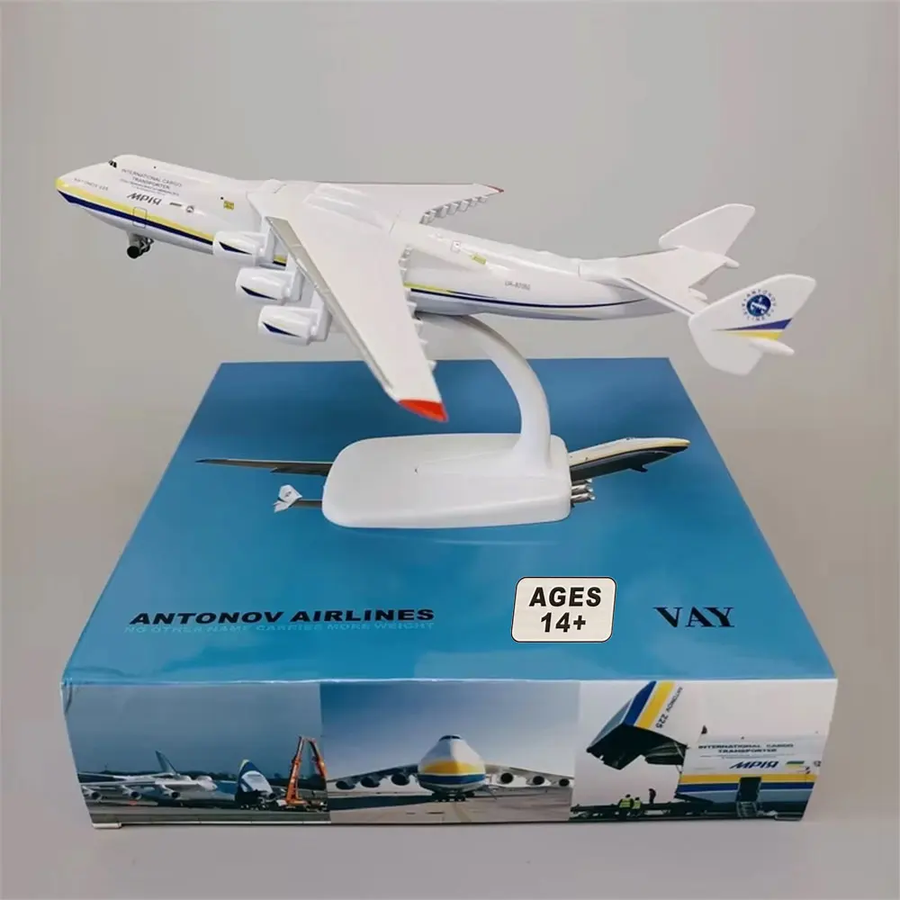 

1:400 Antonov An-225 Mriya Large Transport Aircraft Model, Antonov Airlines, Die-Cast Aircraft, Collectible Gift, Home Decoratio