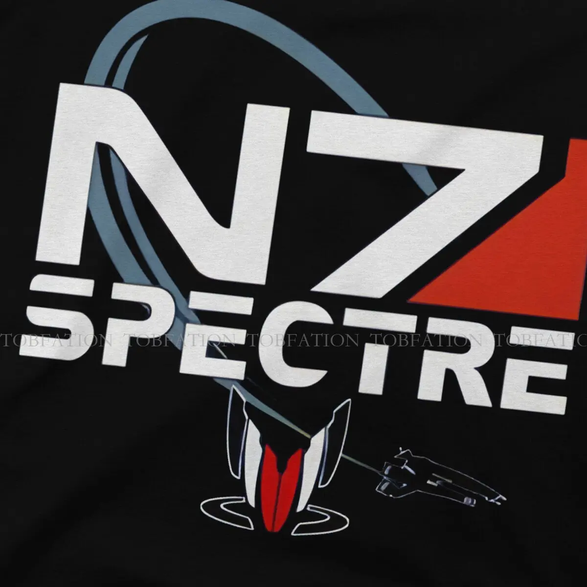 Mass Effect Game Original TShirts N7 Spectre Personalize Homme T Shirt Funny Tops 6XL