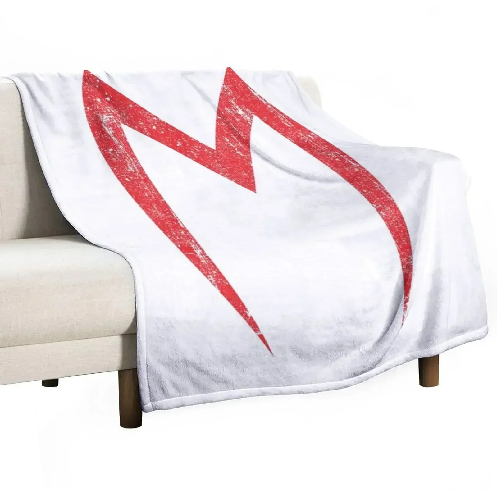 Mach 5 Symbol Throw Blanket Blankets For Bed Thermals For Travel Blankets