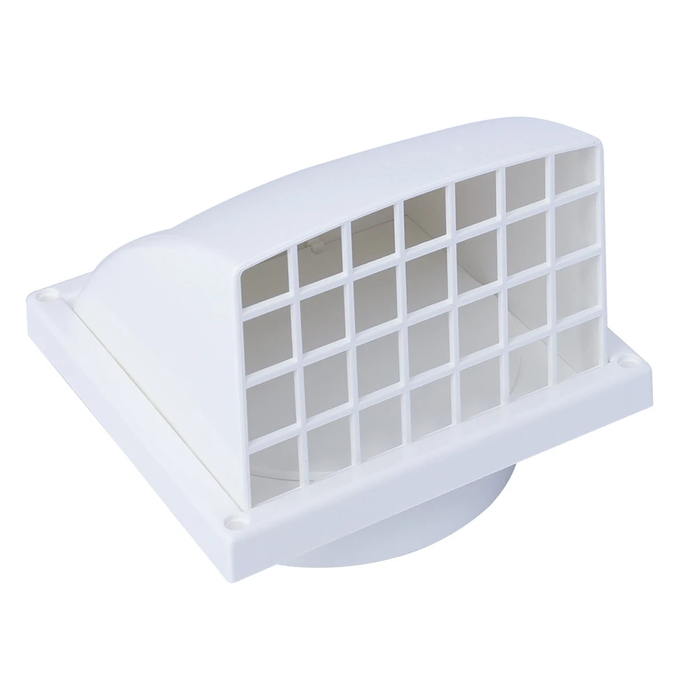 100MM,125MM,150MM Exterior Wall Ventilation Grille Range Hood Duct Air Outlet With Valve For Toilet Kitchen Furniture Hardware