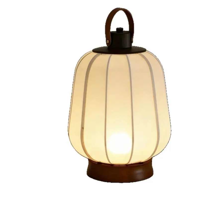 

Portable palace lantern rechargeable table lamp Chinese retro Zen study