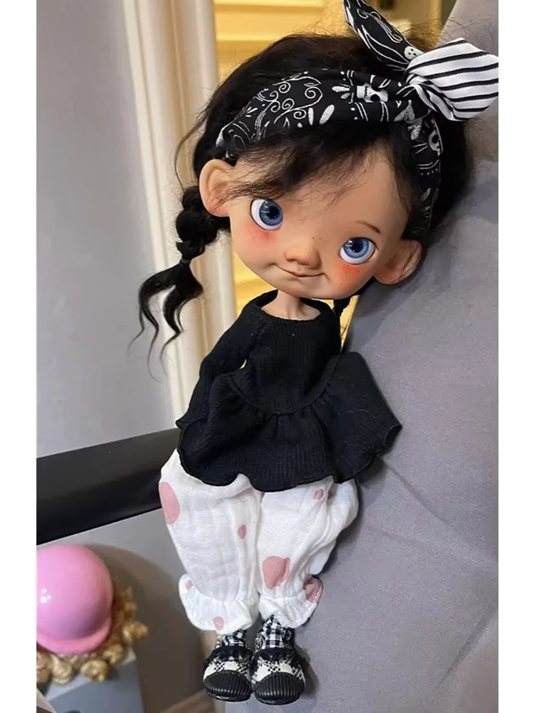Boneca bjd 1/6 fofa Pippi brinquedo de resina de alta qualidade marrom presente de aniversário bonecas em ofertas bonecas articuladas