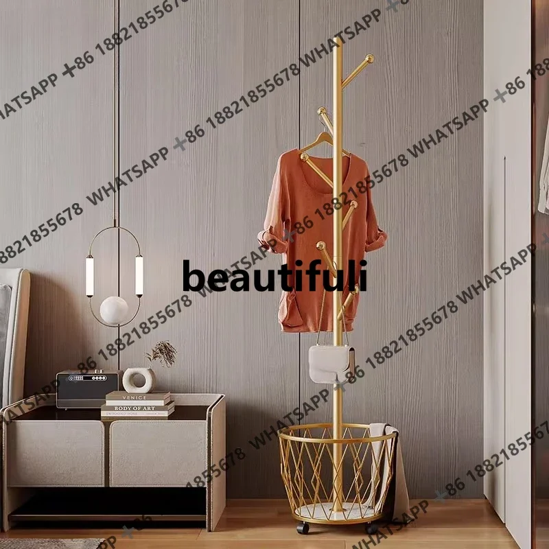 

X The coat rack can be moved into home room, dirty laundry basket, and the multi-functional floor hanger.