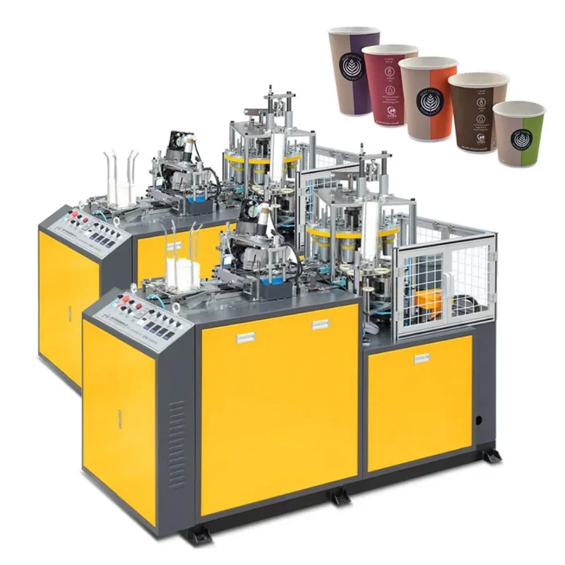 YG Professional Paper Cup Making Production Line Restaurant Using Paper Cup Forming Disposable Tea Paper Cup Machine for Lebanon