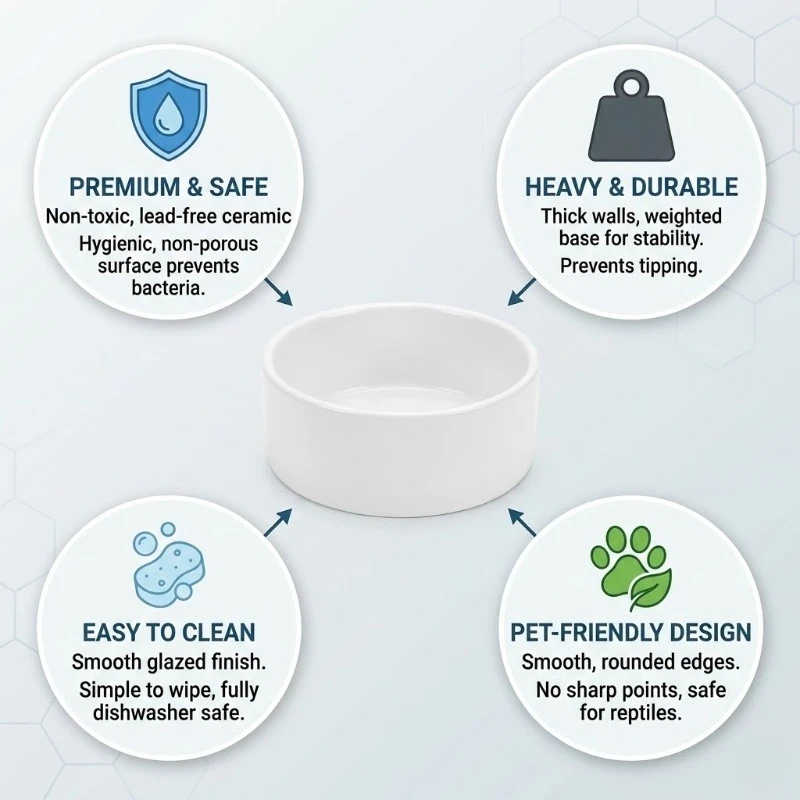 Thumbnail 4 - #36 Reptile Water Bowls Price Drop Alerts