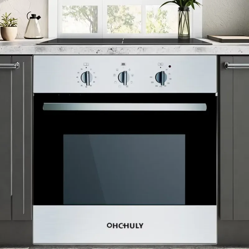 Inbuilt Wall Combi Steam Baking Electric 56L/73L Horno Major Kitchen Appliances Stainless Steel Built-in Ovens French