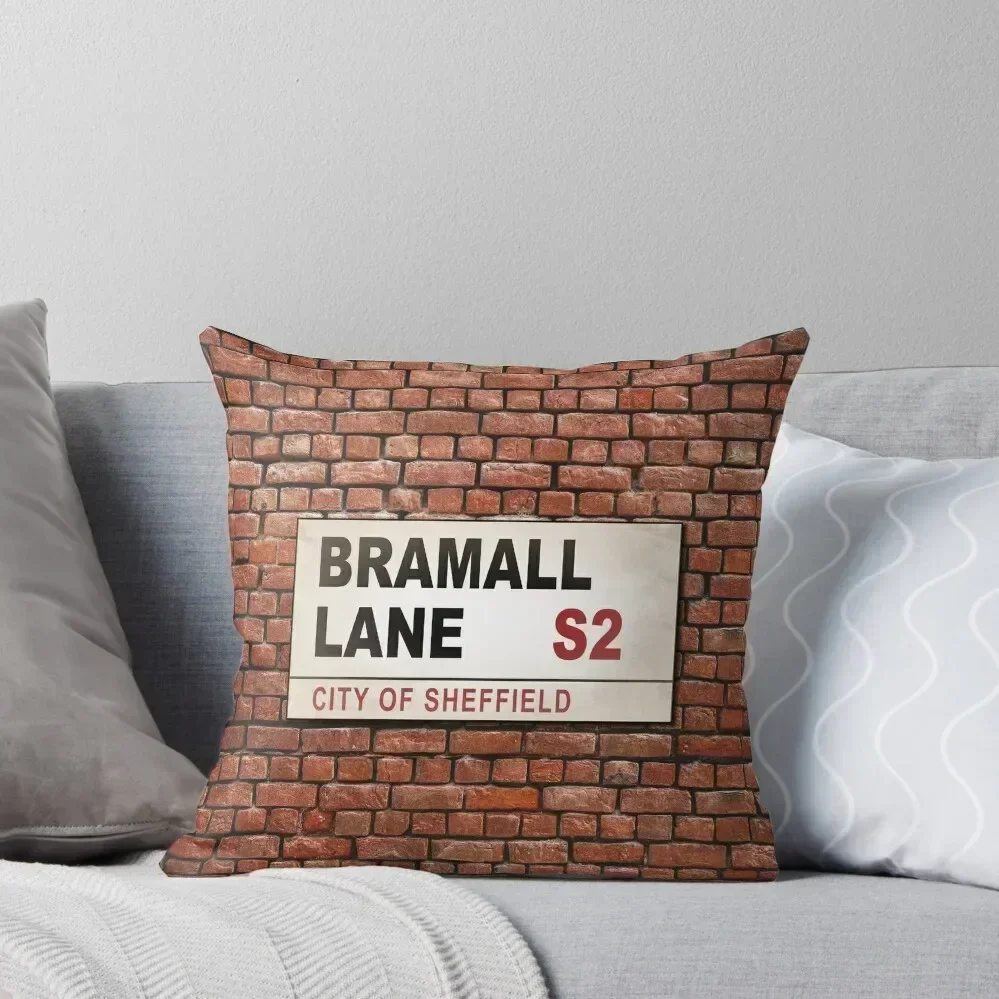 

Bramall Lane Street Sign Throw Pillow Pillow Decor christmas supplies Room decorating items christmas decorations 2025 pillow