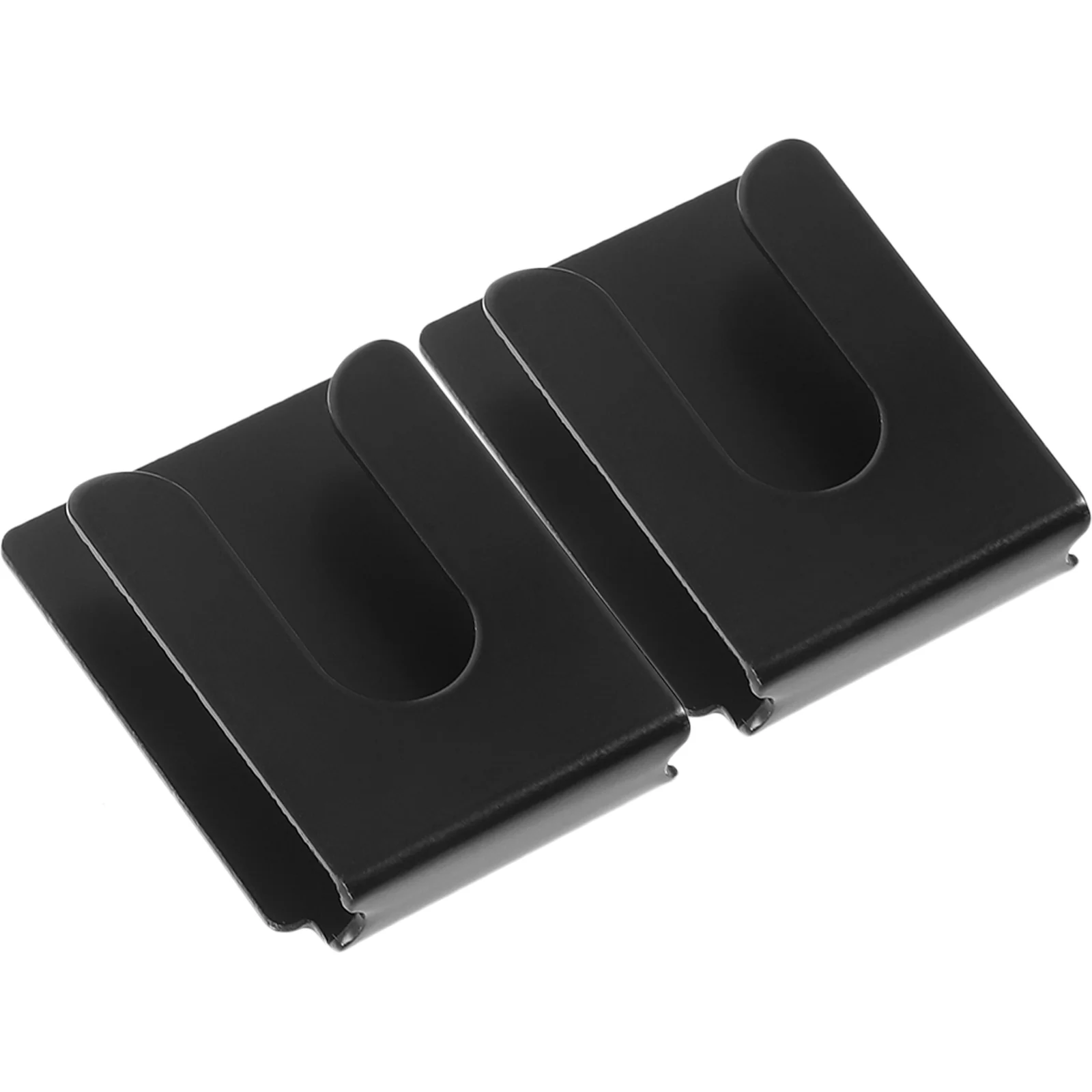 2 Pcs Wireless Microphone Hook Cellphone Stand Flange Mount Metal Car Vent Clip