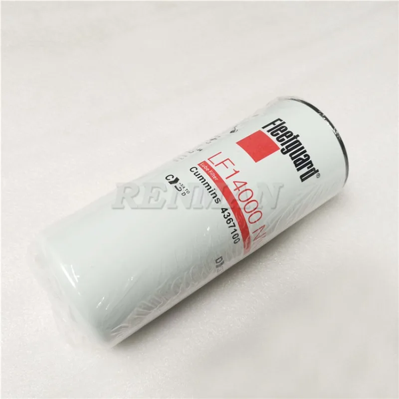 Filtro de aceite LF14000NN 4367100 para piezas Cummins QSX15, filtro para vehículos de maquinaria minera