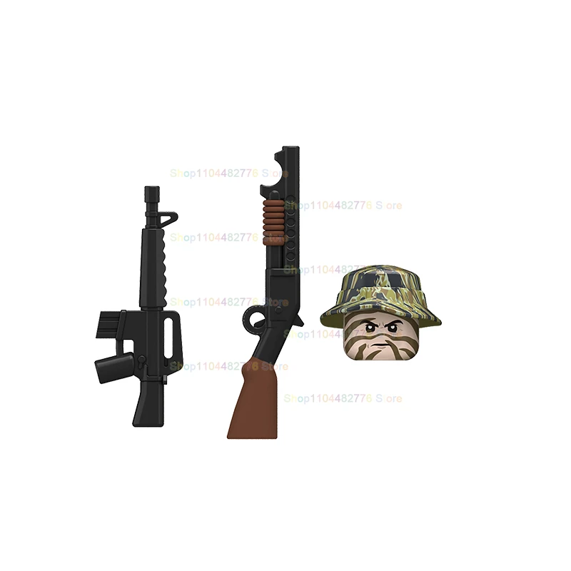 N706 N705 N704 N703 군인 세트 군사 액션 피규어 인형 블록 액세서리 어린이 장난감 크리스마스 선물