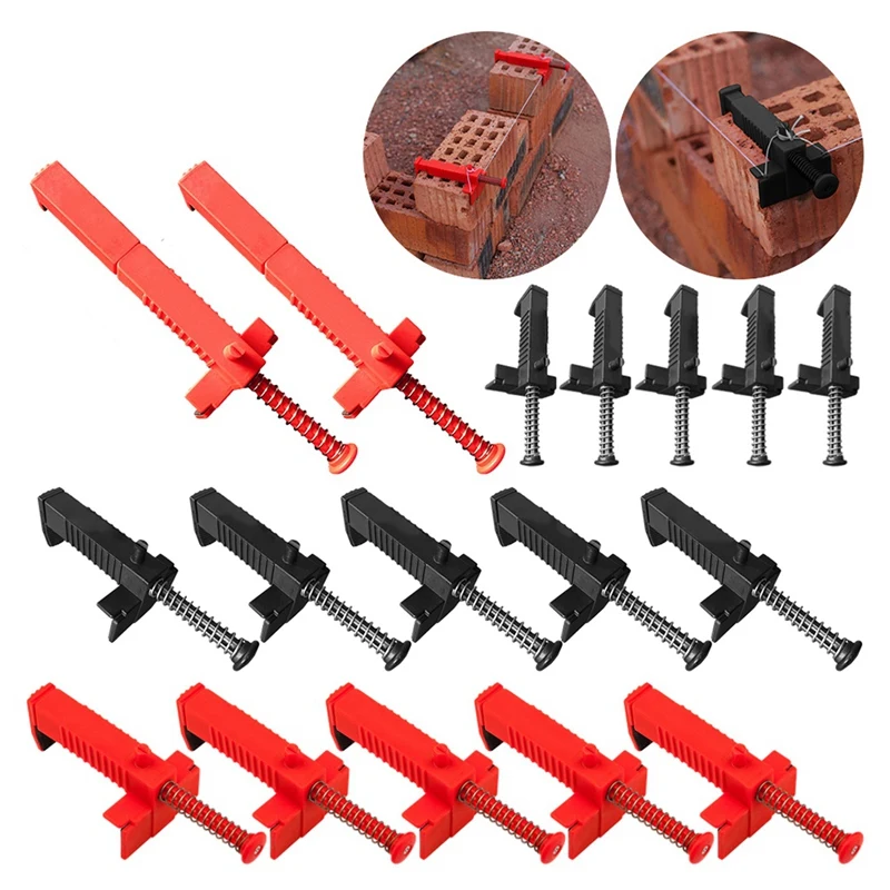 A19F-Bricklaying Wire Drawer Brick Leveling Line Runner Puller For Construction Building Fixer Measuring Tools