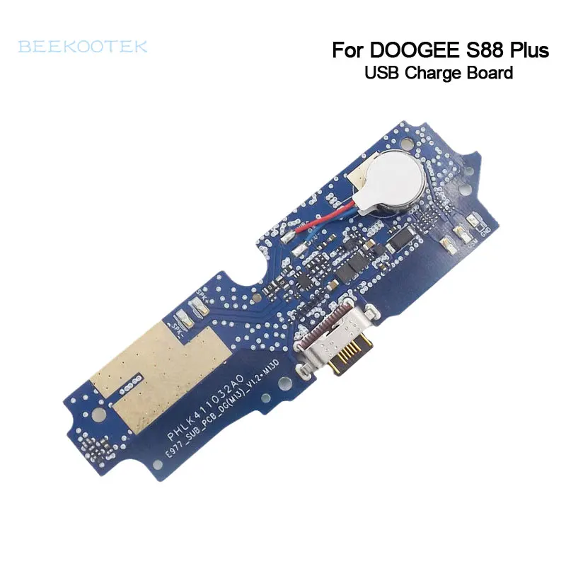 New Original DOOGEE S88 Plus USB Board Base Charging Port Board With Vibrator Accessories For DOOGEE S88 Plus Smart Phone