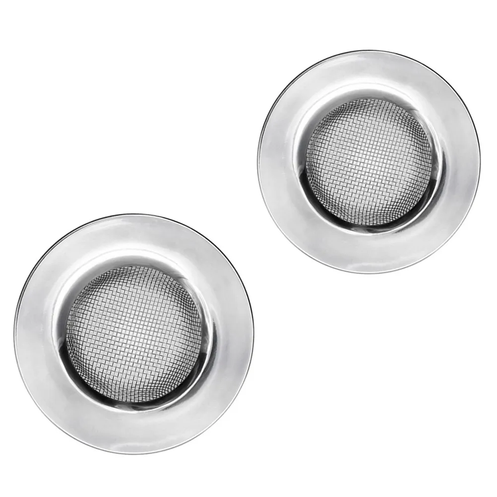 4Pcs Premium Stainless Steel Sink Draining Cover Sink Filter for Kitchen Bathroom Dishwasher Easy Clean Hair Trap Drain Guard