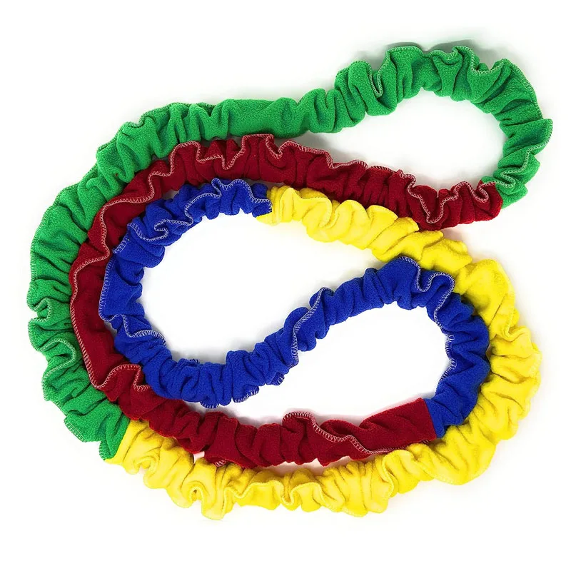 

Outdoor Team Building Games Elastic Fleece Cooperative Stretchy Band Carnival Party Field Day Tug Of War Rope Toys Kids Adults