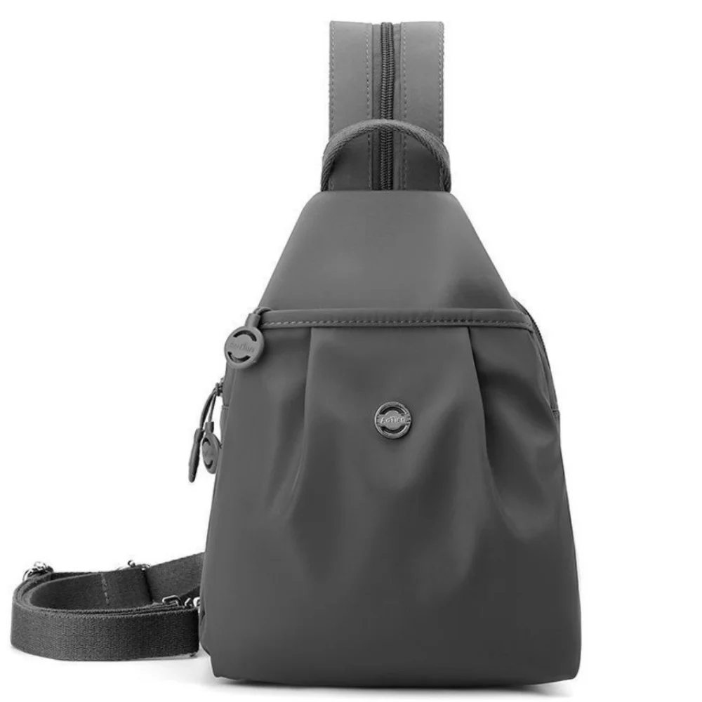 Fashion Oxford Fabric Backpack Multi Layer Waterproof Travel Bag Large Capacity Multi-purpose Shoulder Bag Unisex