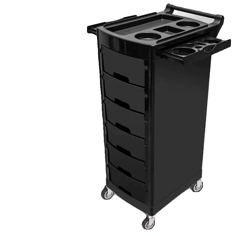 Barber shop hair stylist perm and dyeing tool cart, high-end hair salon special tool cart bar cart cabinet