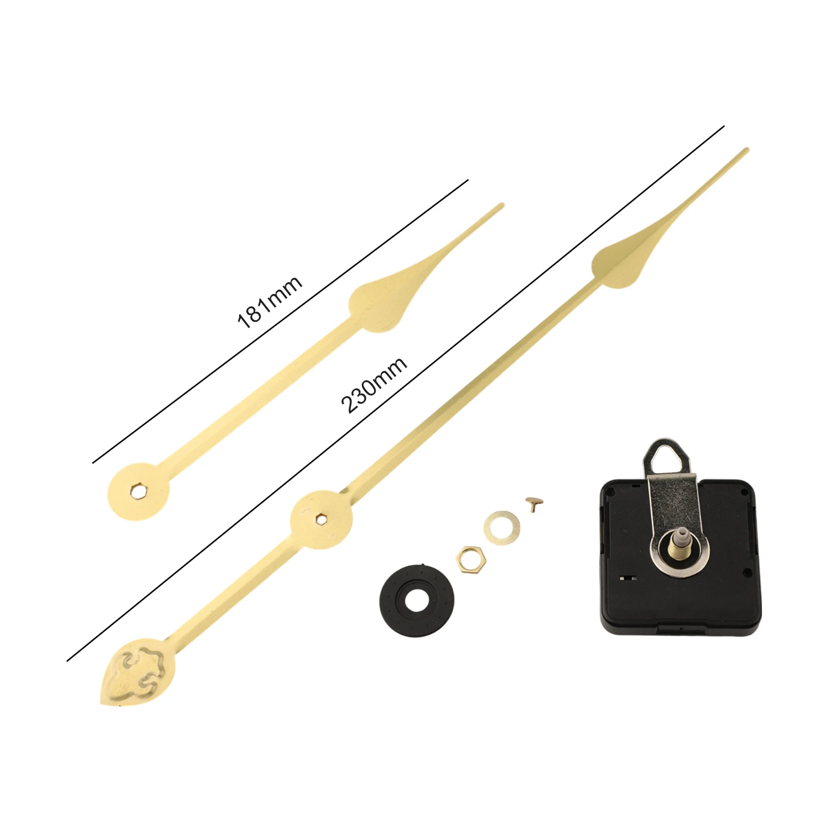 High Torque Long Hands Silent Quartz Clock Movement Mechanism Replacement DIYLarge Clock Needles Quartz Hour Hands Accessories