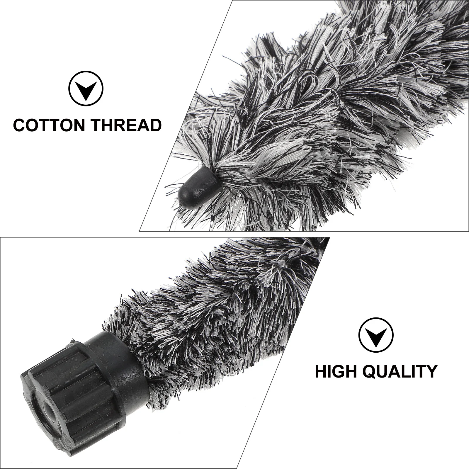 

Sax Accessories Mouthpiece Cleaner for Instruments Alto Flute Cleaning Brush Saxophone Kit Pad Saver
