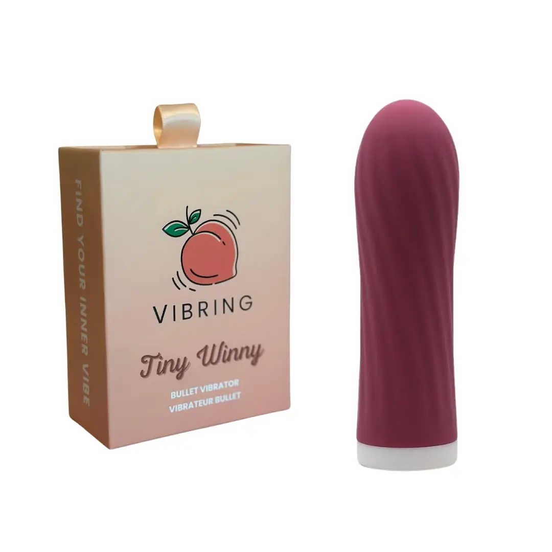 

Vibring Tiny Winny - Adult Sex Toys for Women - Bullet Vibrator - Vibrator Female & Couples, 10 Vibrating Modes, Rechargeab