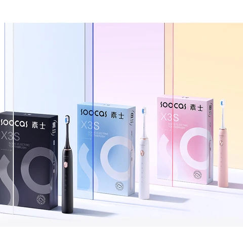 Электрическая зубная щетка SOOCAS X3S с ультразвуковой технологией — детальный вид товара