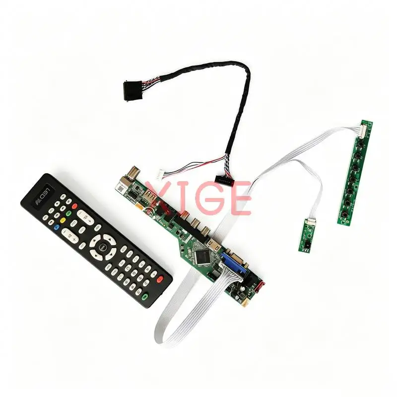 

Controller Board Fit LP116WH6 LP116WH4 LP116WH1 LP116WH2 40-Pin LVDS 1366*768 1366x768 HDMI+VGA+AV+USB Laptops Monitor Panel Kit