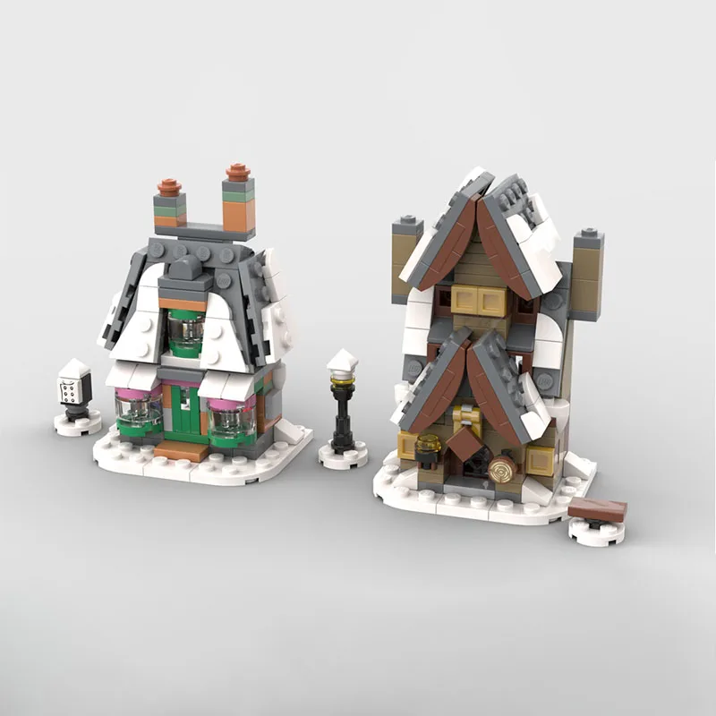 MOC building block giocattolo mini casa modello figurine giocattolo di assemblaggio creativo adatto a tutti gli appassionati come regalo di festa per Chris