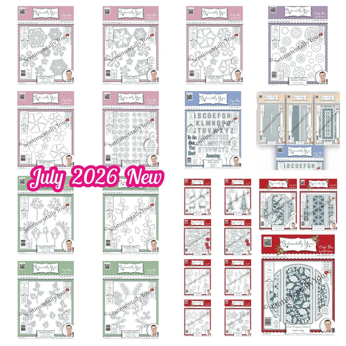 July 2026 New Sentimentally Yours Captivating Foliage Graceful Petals Metal Cutting Dies for DIY Handmade Paper Crafting Diary