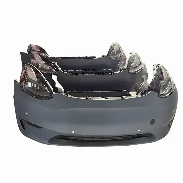 

For Model Y High Quality Bumpers Complete Bumpers Headlights Fan Radiator Brackets OEM Bumpers