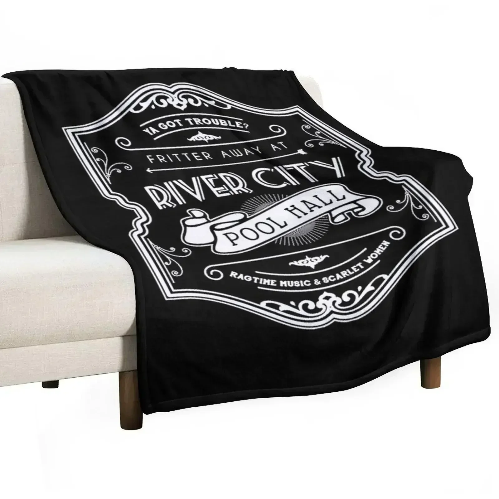 River City Pool Hall Throw Blanket Kid'S cosplay anime Thin Luxury Thicken Bed covers Picnic Blankets