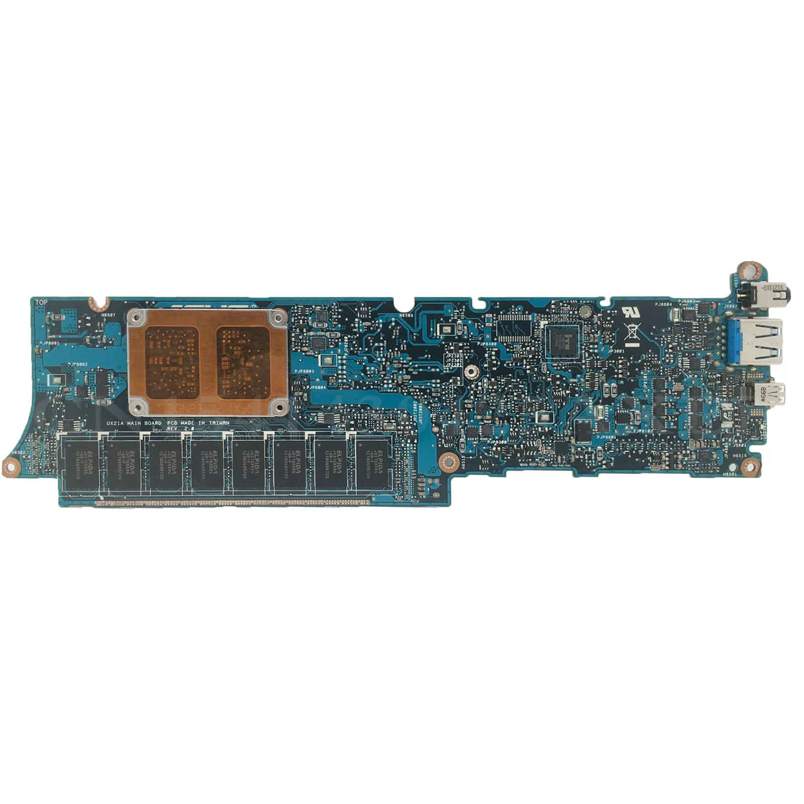 UX21A Mainboard untuk ZenBook UX21A dengan I5-3317U I7-3537U 4GB-RAM Motherboard Laptop 100% Test Bekerja dengan Baik