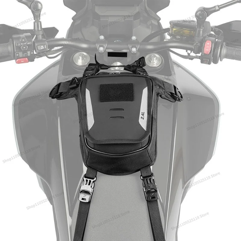 For Motorcycle Leg Bag, Magnetic Suction Fuel Tank Bag, Oblique Span Waist Bag MJX2008