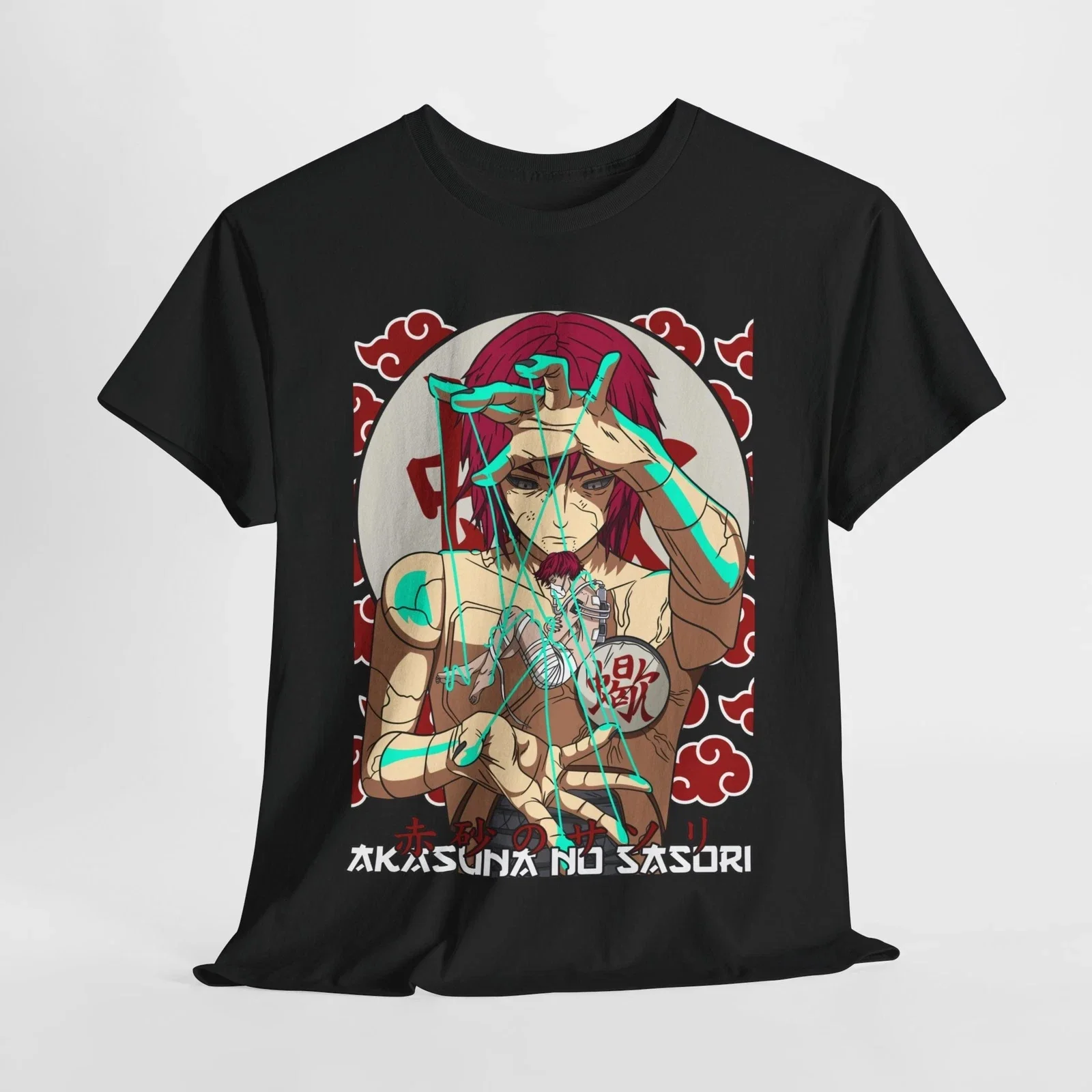 

Summer Sasori T-Shirt Shippuden Akatsuki Anime Unisex Tee T-Shirt All Sizes Authorization Anime Clothes