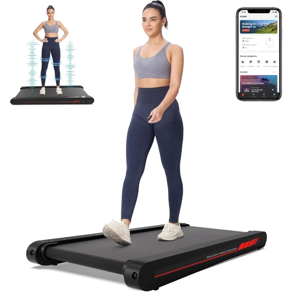 

Walking Pad,3 in 1 Under Desk Treadmills for Home,320 Lbs Capacity Portable 2.5HP Walking Treadmill