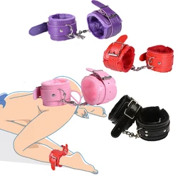 Handcuffs For Sex Ankle Cuff BDSM Bondage Restraints Slave Erotic Adult Games No Vibrators Sex Toys For Couples Women Sex Shop