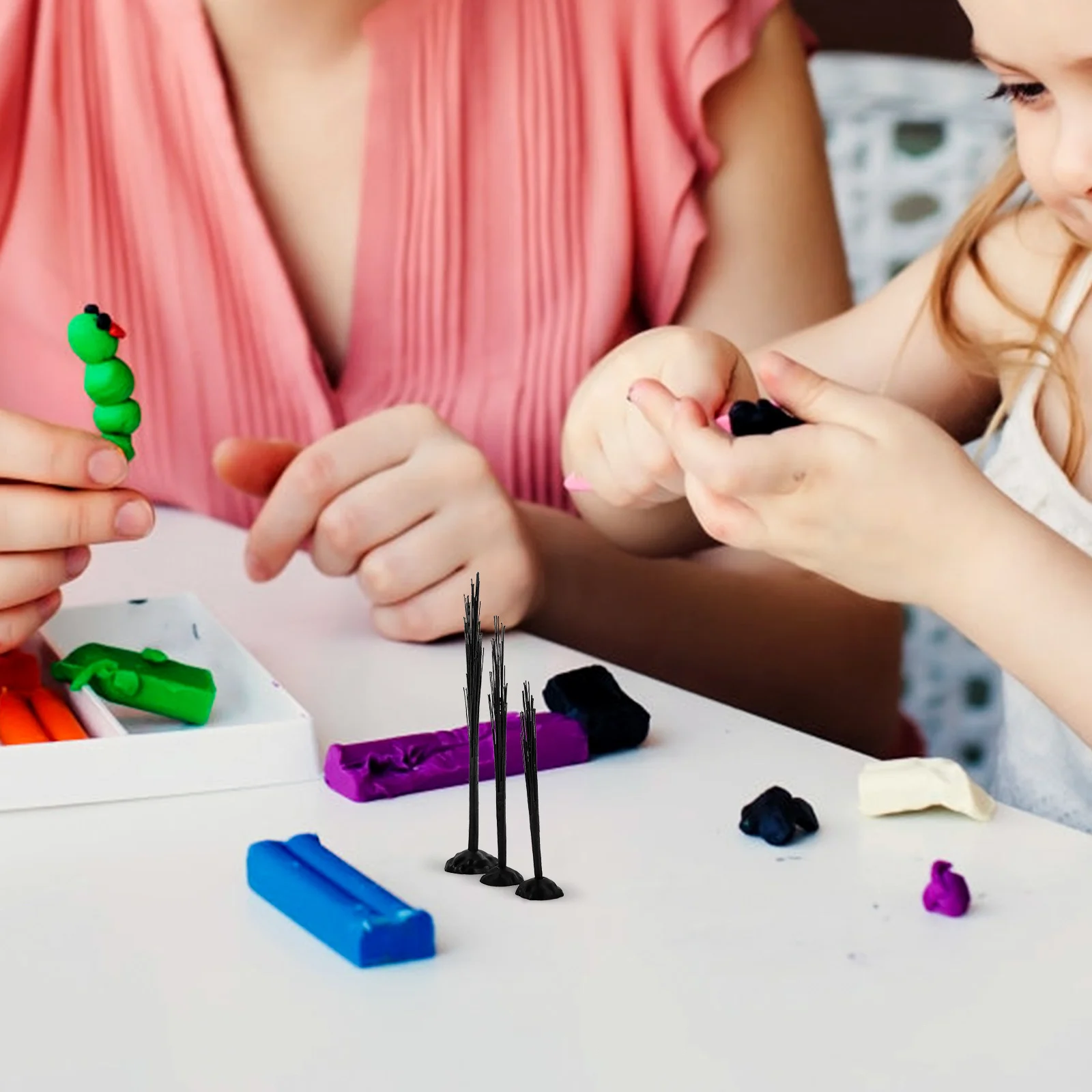 

3Pcs DIY Dead Wire Trees Autumn Desktop Decor Iron Wire Tree Sculpture Stable Base Chic Room Ornament Dead Tree