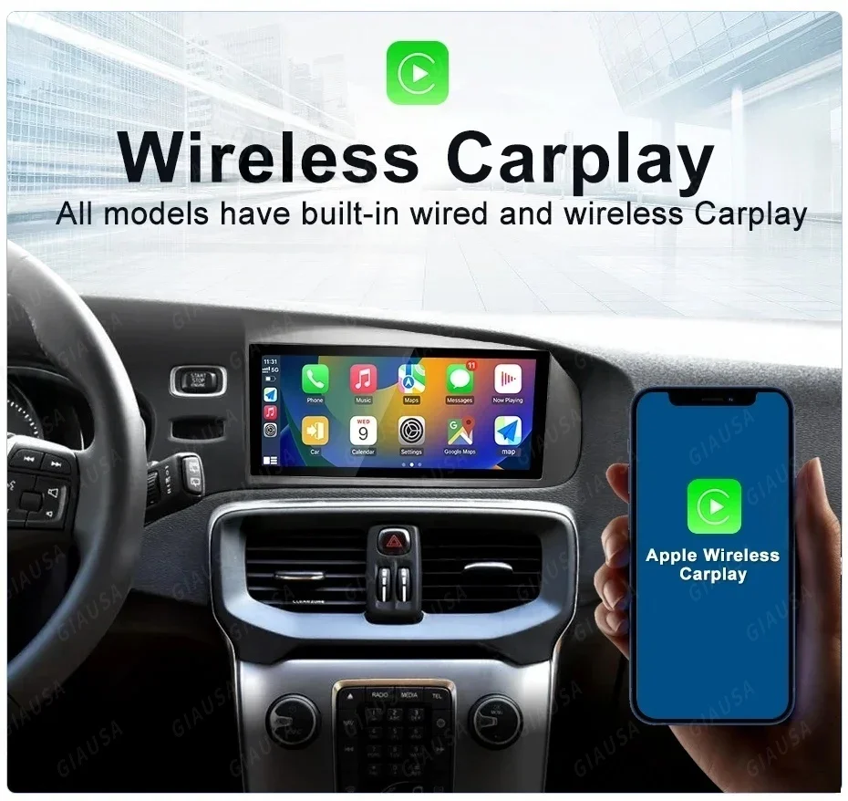 

Android 13 Car Radio Stereo For Volvo v40 2011 -2018 Carplay Radio Screen Multimedia Player Audio 2DIN GPS Navigation Head Unit