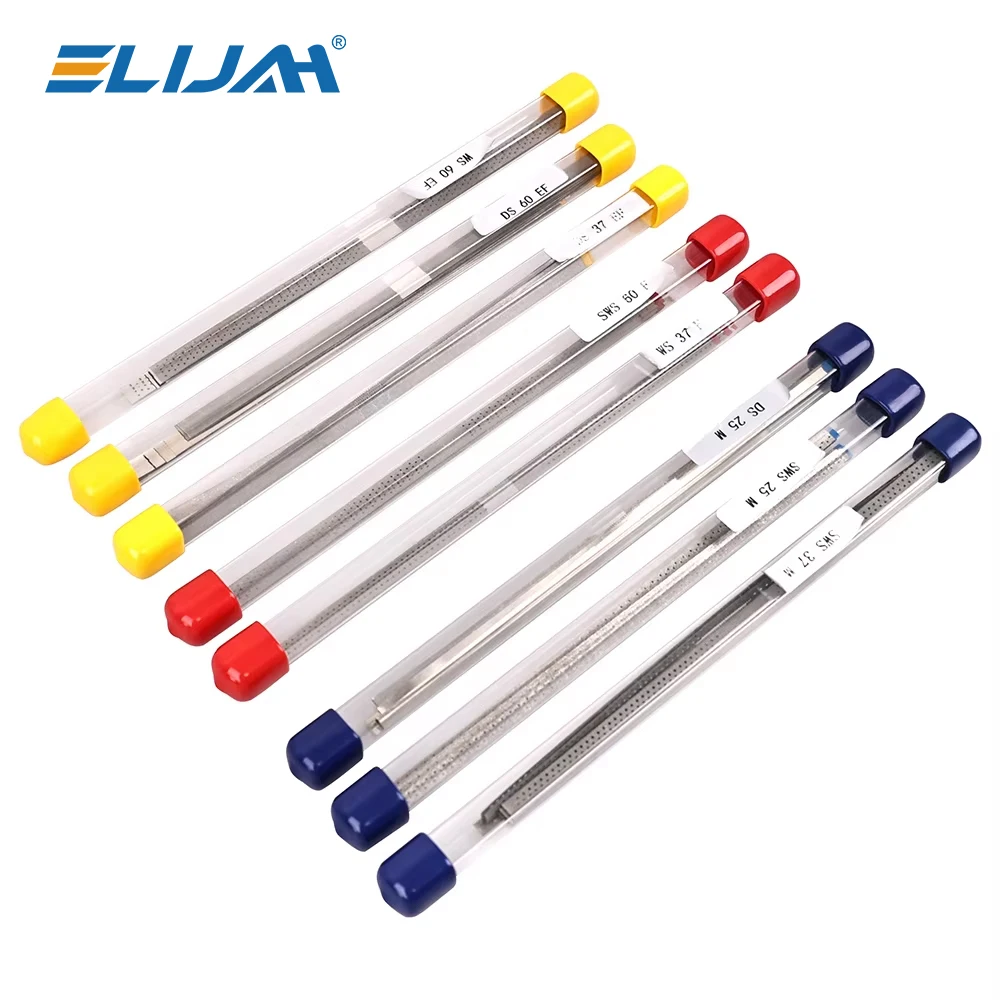 

10pcs/box Dental Diamond Polishing Strip Sand 15/30/45μm Single Double Side With/Without Hole Polishing Teeth Whitening Marerial