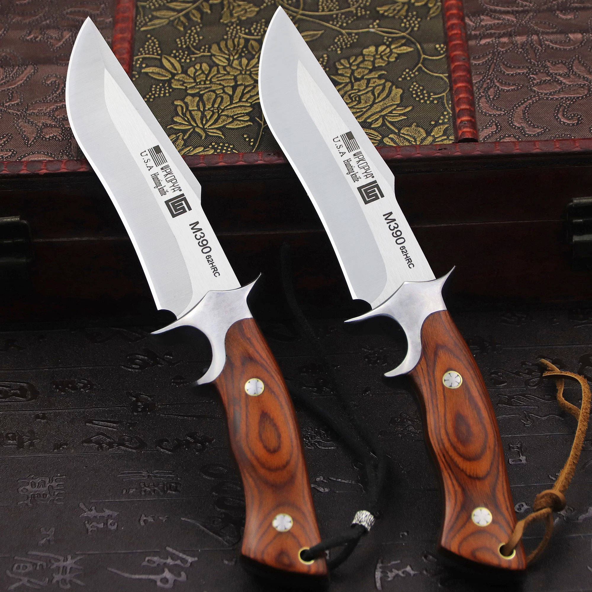 WPKOPYA440C มีดล่าสัตว์แบบใบมี - Hunting And Camping In Jungle บทวิจารณ์และราคา