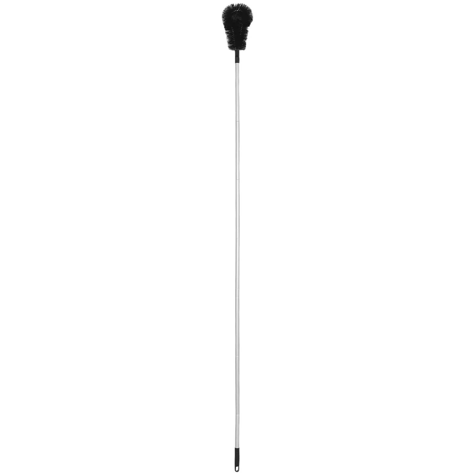 Roof Cleaning Brush Tools Long Dusting Pole Telescopic Gutter Cleaner Flexible Multi Angle Outdoor Gutter Duster Leaf Removal