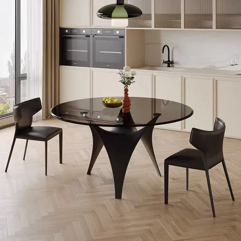 

Кухонный стол Столы для приема Обеденные круглые стулья Дизайнерский ресторанный номер Бесплатная доставка Mesa Comedor Elegant