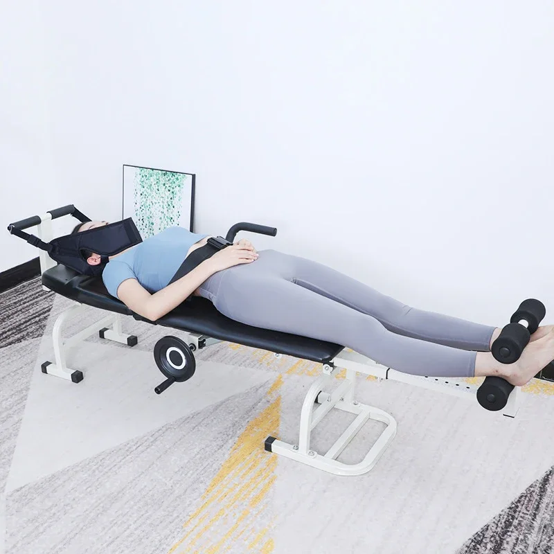 for Human Body Stretcher Cervical And Lumbar Traction Machine Home Fitness Spine Stretch Health Care Bed