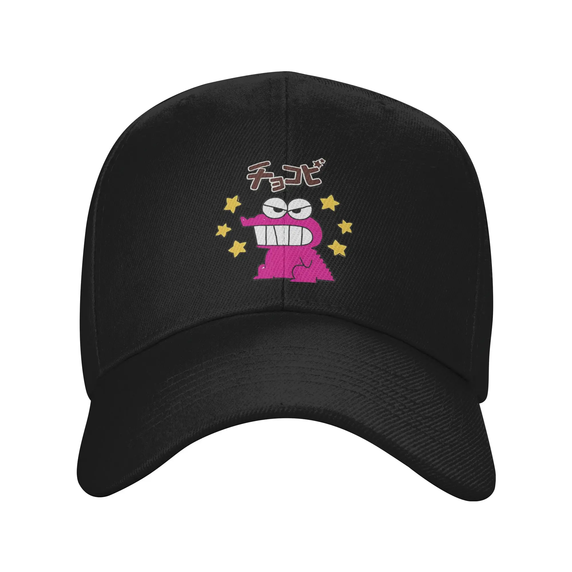 Croc cookies Baseball Cap Men Women Sport Trucker Worker Cap Crayon Shin-chan Hats Breathable Polyester Racing Cap